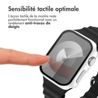 imoshion Coque rigide à couverture complète pour Apple Watch Series 4 / 5 / 6 / SE - 40 mm - Blanc