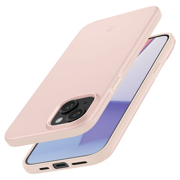 Spigen Coque Thin Fit iPhone 15 Plus - Pink Sand