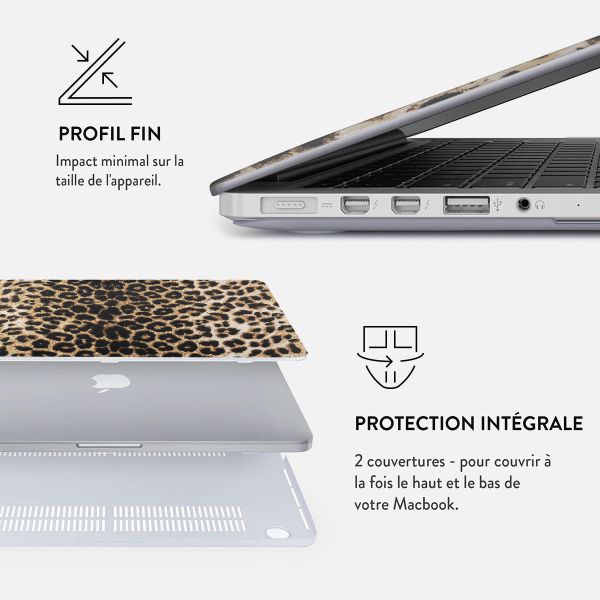 Burga Coque Rigide MacBook Pro 13 pouces (2020 / 2022) - A2289 / A2251 / A2338 - Player