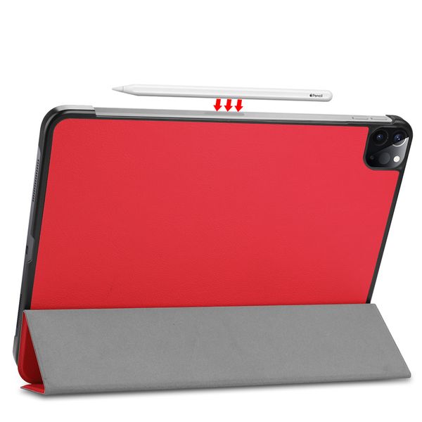 imoshion Coque tablette Trifold iPad Pro 11 (2018/2020/2021/2022) - Rouge