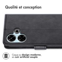 imoshion Étui de télephone portefeuille Xiaomi Redmi 13 4G - Noir