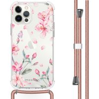 imoshion Coque Design avec cordon Apple iPhone 12 Pro Max - Blossom Watercolor