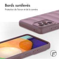 imoshion Coque arrière EasyGrip Samsung Galaxy A52(s) (5G/4G) - Violet