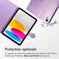 imoshion Coque tablette Apple iPad Air 11 pouces (2025) M3 / (2024) M2 / Air 5 (2022) / Air 4 (2020) - Lila / Lilac