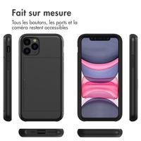 imoshion Coque arrière avec porte-cartes Apple iPhone 11 Pro - Noir