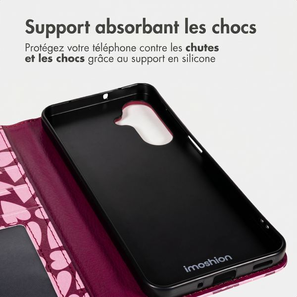 imoshion Étui de télephone portefeuille Design Samsung Galaxy A56 - Hearty Blush