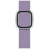 Apple Leather Band Modern Buckle Apple Watch Series 1-9 / SE - 38/40/41 mm / Series 10 - 42 mm - Taille S - Lilas