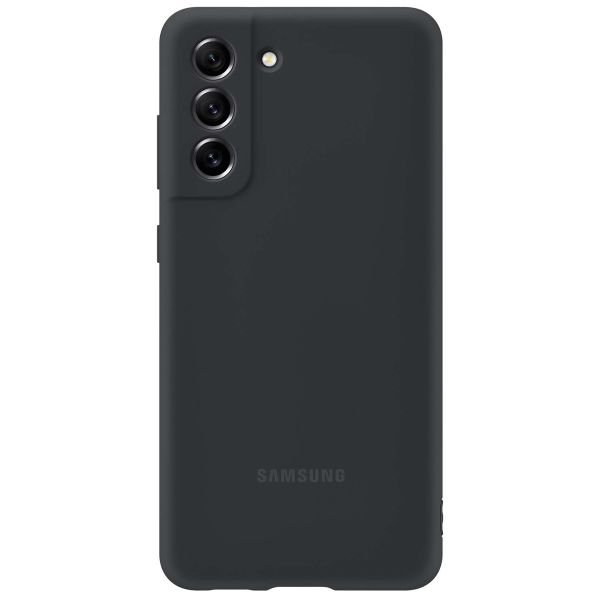 Samsung Original Coque en silicone Galaxy S21 FE - Dark Gray