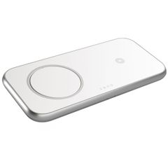Zens Chargeur sans fil 3-en-1 en aluminium - Chargeur sans fil pour iPhone, Apple AirPods et iPad - Compatible avec MagSafe et Qi2 - Puissance - 45W