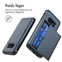 imoshion Coque arrière avec porte-cartes Samsung Galaxy S10e - Bleu foncé