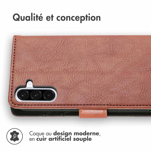 imoshion Étui de télephone portefeuille Samsung Galaxy A36 - Marron
