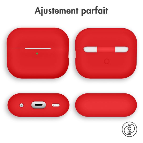 imoshion Coque en silicone AirPods Pro 2 - Rouge