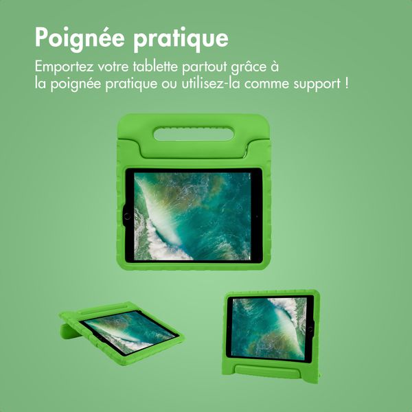 imoshion Coque kidsproof avec poignée Apple iPad 6 (2018) 9.7 pouces / iPad 5 (2017) 9.7 pouces - Vert