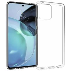 Accezz Coque Clear Motorola Moto G72 - Transparent