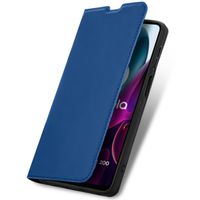 imoshion Étui de téléphone Slim Folio Motorola Moto G200 - Bleu foncé