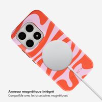 Selencia Coque arrière Vivid avec MagSafe Xiaomi 17 - Dream Swirl Pink