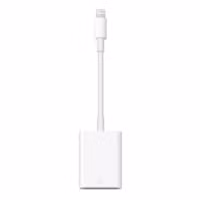 Apple Lecteur de carte SD Lightning original - Blanc