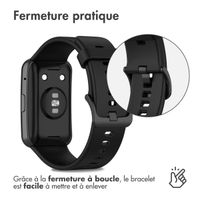 imoshion Bracelet silicone Huawei Watch Fit - Noir