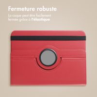 imoshion Coque tablette rotatif à 360° Samsung Galaxy Tab A11 Plus - Rouge