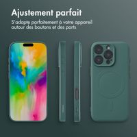 imoshion Coque Couleur avec MagSafe Apple iPhone 16 Pro Max - Vert foncé