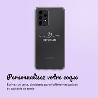 Coque avec votre propre photo et/ou texte Samsung Galaxy A52(s) (5G/4G) - Sierlijk hartje