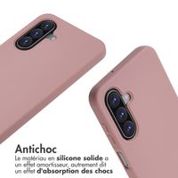 imoshion Coque en silicone avec cordon Samsung Galaxy A17 (5G) - Sand Pink