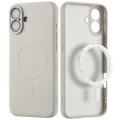 imoshion Coque Couleur avec MagSafe Apple iPhone 16 Plus - Beige