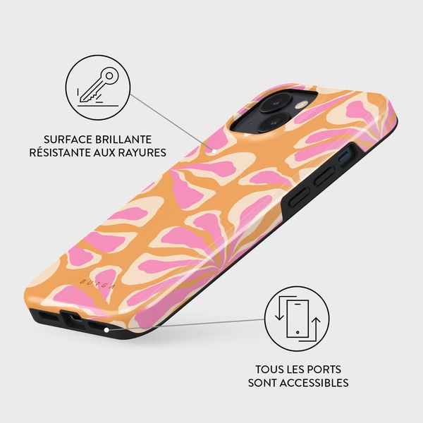 Burga Coque arrière Tough Apple iPhone 15 - Aloha