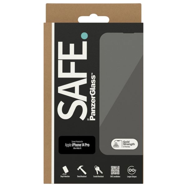 SAFE by PanzerGlass Protection d'écran Ultra-Wide Fit Apple iPhone 14 Pro