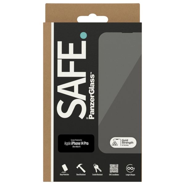 SAFE by PanzerGlass Protection d'écran Ultra-Wide Fit iPhone 14 Pro