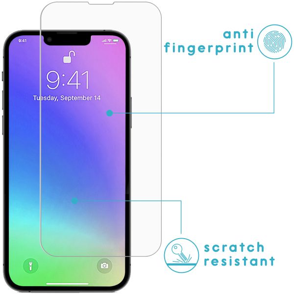 imoshion Protection d'écran en verre trempé iPhone 13 Mini