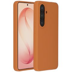 Accezz Coque Liquid Silicone avec MagSafe Samsung Galaxy S26 Plus - Orange