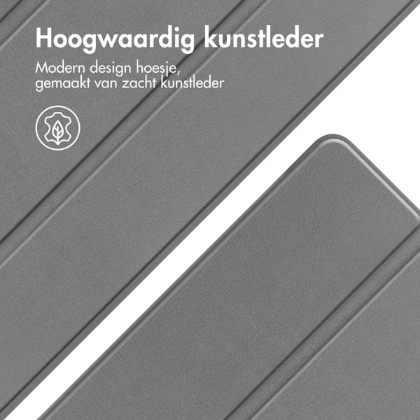 imoshion Coque tablette Trifold Samsung Galaxy Tab S6 Lite (2020/2022/2024)  - Gris