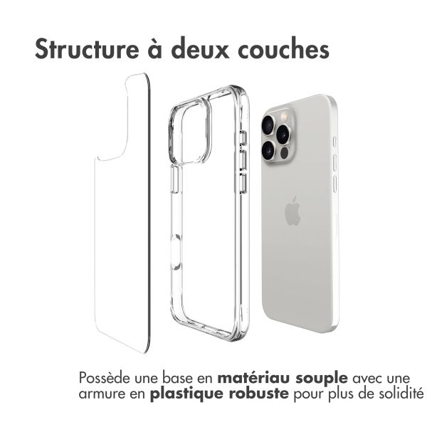 imoshion Coque Rugged Air Apple iPhone 16 Pro - Transparent