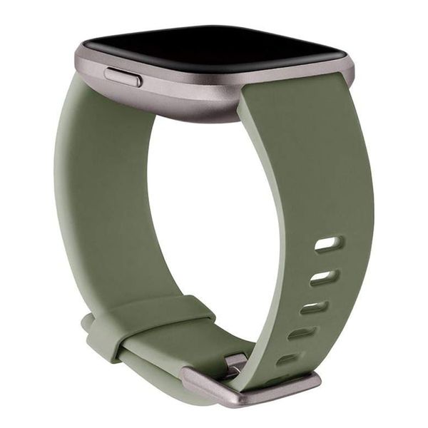 Fitbit Bracelet Classic silicone Fitbit Versa / Versa 2 / Versa Lite - Taille L - Olive