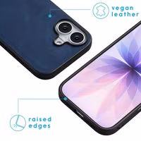 imoshion Etui de télephone luxe 2-en-1 amovible Apple iPhone 17 - Bleu