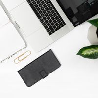 imoshion Étui de télephone portefeuille de luxe Samsung Galaxy A41 - Noir