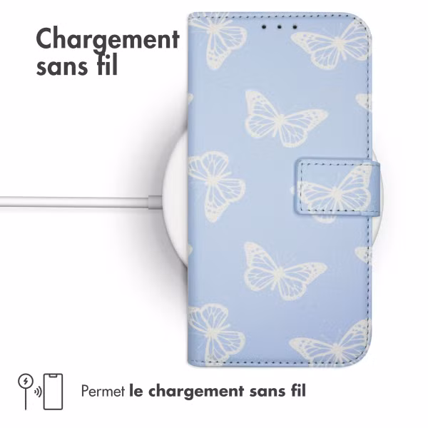 imoshion ﻿Étui de téléphone portefeuille Design Samsung Galaxy A52(s) (5G/4G) - Butterfly