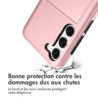 imoshion Coque arrière avec porte-cartes Samsung Galaxy S23 - Rose Dorée