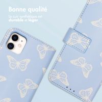 imoshion Étui de télephone portefeuille Design Apple iPhone 11 - Butterfly