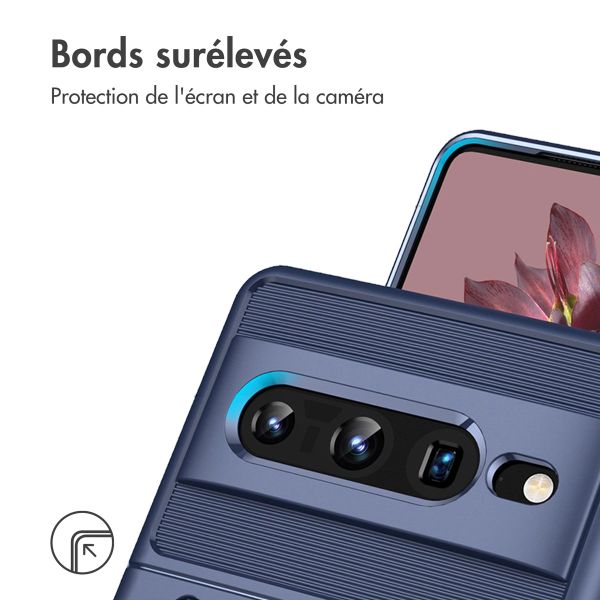 imoshion Coque Arrière Thunder Google Pixel 7 Pro - Bleu