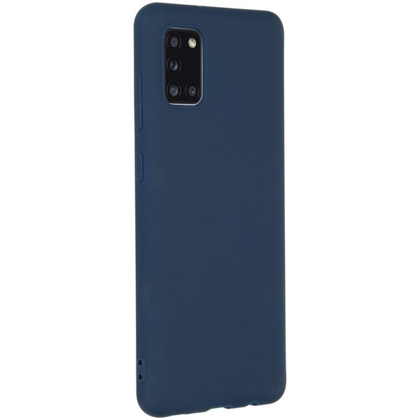 imoshion Coque Couleur Samsung Galaxy A31 - Bleu foncé