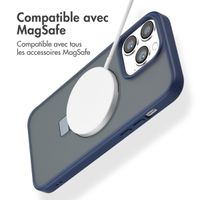 Accezz Coque Ring Stand avec MagSafe Apple iPhone 14 Pro Max - Bleu