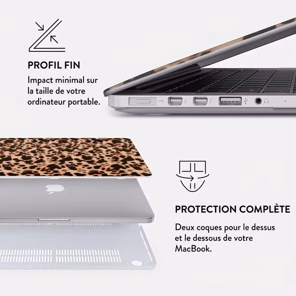 Burga Coque Rigide Apple MacBook Pro 16 pouces (2021 / 2023 M3 / 2024 M4 / 2026 M5) - Off Duty