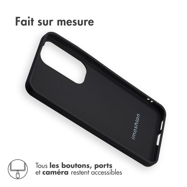 imoshion Coque Couleur Samsung Galaxy S25 Plus - Noir