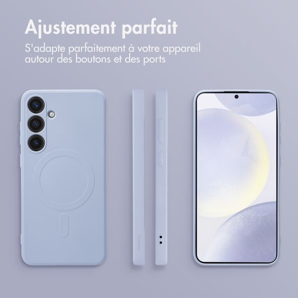 imoshion Coque Couleur avec MagSafe Samsung Galaxy S24 Plus - Lila
