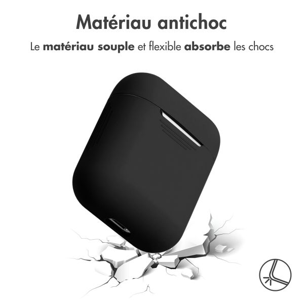 imoshion Coque en silicone AirPods 1 / 2 - Noir