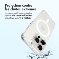 Accezz Coque arrière Xtreme Impact avec MagSafe Apple iPhone 15 Pro - Transparent