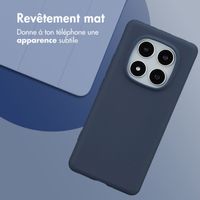 imoshion Coque Couleur Xiaomi Poco X7 - Bleu foncé