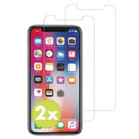 Accezz Protection d'écran en verre trempé 2-pack Apple iPhone 11 Pro / Xs / X